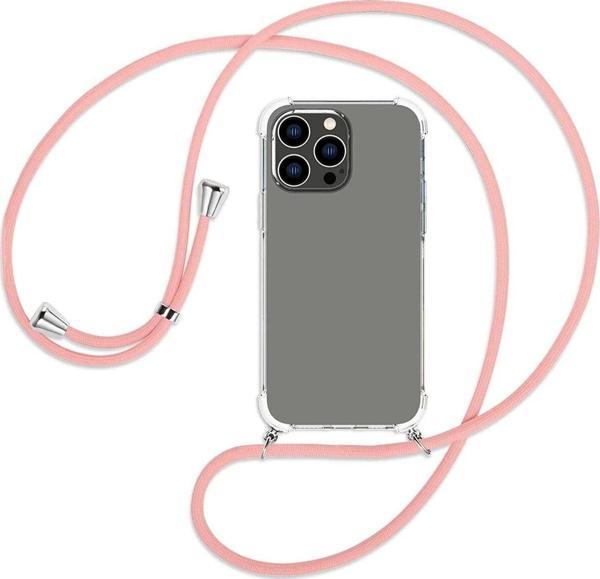 Teknomoda Apple Iphone 15 Pro Kılıf Boyun Omuz Askılı Ipli Şeffaf Silikon - Image 1