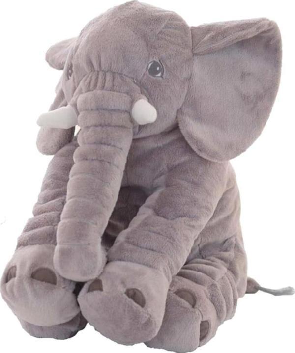 Sozzy Toys Gri Uyku Arkadaşım Peluş Fil - Image 1