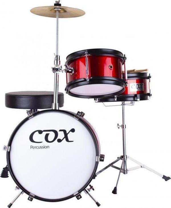 Cox Junior (Kırmızı) Çocuk Baterisi - Image 1