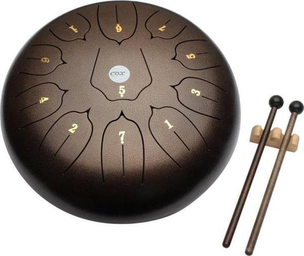 Cox Steel Tongue Drum (Kahverengi) - Image 1