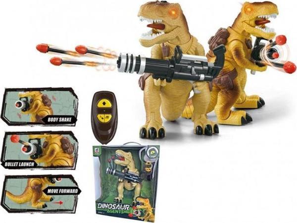 Mega Dinosaur Agents 6036 Dart Atan T-rex General Dinozor Kumandalı - Image 1