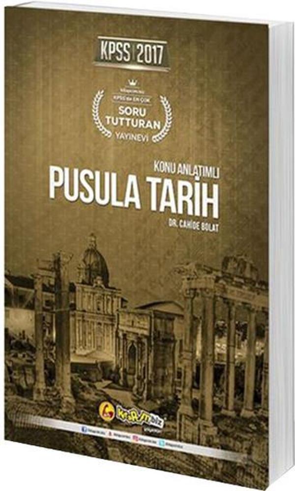 2017 KPSS Pusula Tarih Konu Anlatımlı - Kitapcim.biz Yayınları - Image 1