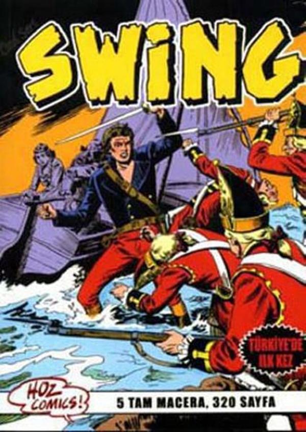 Swing Sayı: 44 İntikam Gecesi  - Kesik Burun - Öldüren Taş  - Ölümle Randevu  - Yanan Gemi - Arşiv Yayınları - Image 1