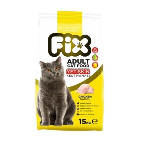 Fix Tavuk Etli Yetişkin Kedi Maması 15 KG - Image 1