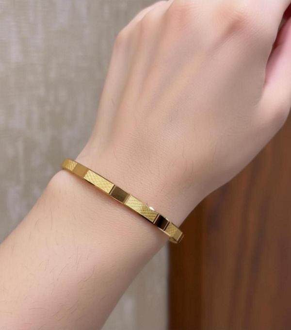 Kuyumcu Nurettin 20 gr (GRAM) Diktdörgen Trabzon Desenli Çöp Bilezik Yatırımlık İşçiliksiz 22 Ayar Altın