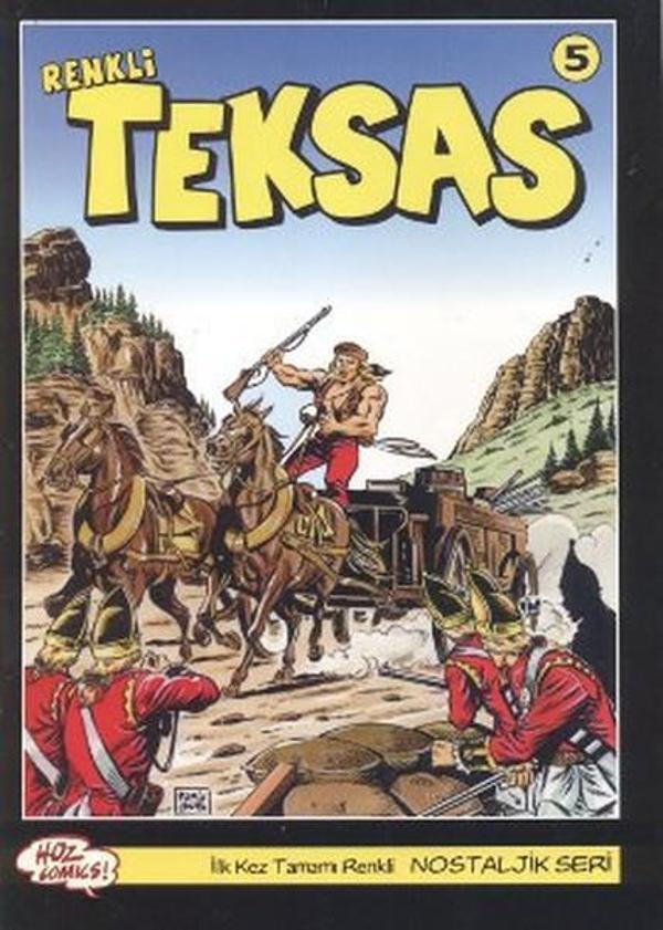 Teksas (Renkli) Nostaljik Seri Sayı: 5 - Arşiv Yayınları - Image 1