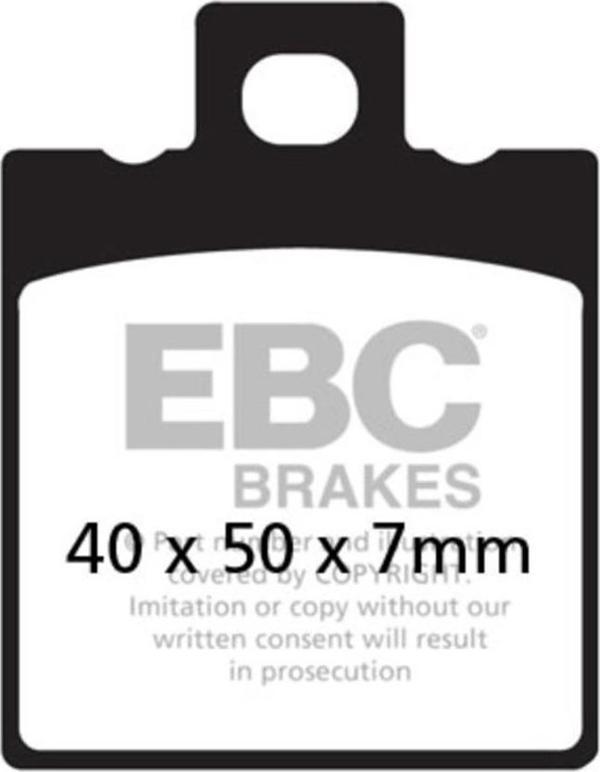 EBC FA047 DUCATI MONSTER 695 07-08 ARKA FREN BALATASI - Image 1