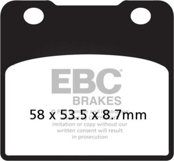 EBC FA103 SUZUKI GSX-R 250/400/750/1100 87-94 ÖN FREN BALATASI - Image 1