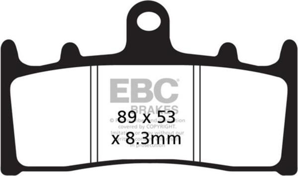 EBC FA188 KAWASAKI ZX-6R 98-01 , SUZUKI GSXR750 94-99 ÖN FREN BALATASI - Image 1