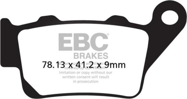 EBC FA213HH BMW F800 / F850 ARKA FREN BALATASI - Image 1