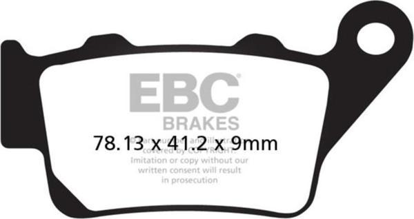 EBC FA213V BMW F650/F700/F800 YARI SINTER ARKA FREN BALATASI - Image 1