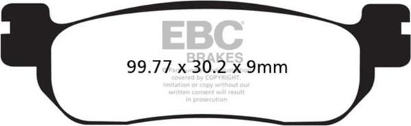 EBC FA275 ORGANİK FREN BALATASI - Image 1