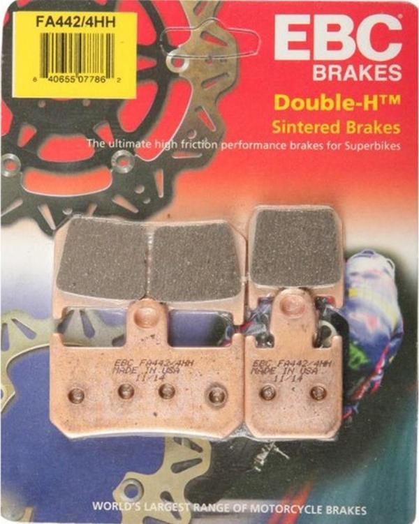 EBC FA442/4HH YAMAHA YZF-R1 , MT01 (6 Piston Caliper) 07-14 SINTER ÖN FREN BALATASI - Image 1