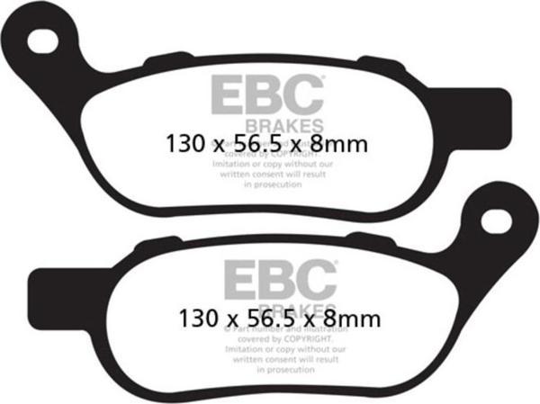 EBC FA458V HD FLSTFB Fat Boy, FLSTN Softail ,FXDB Street Bob 08-17 YARI SİNTER ÖN - Image 1