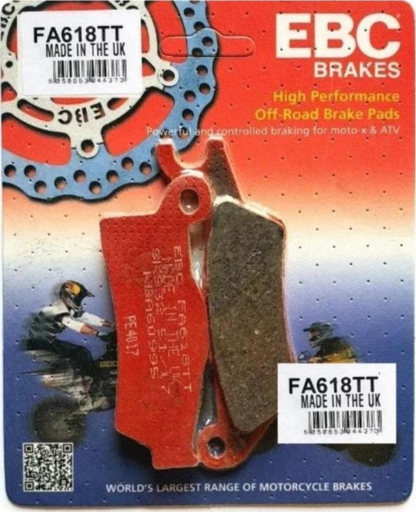 EBC FA618TT CAN AM OUTLANDER 500/800/1000 ORGANİK 13-15 SOL FREN BALATASI - Image 1