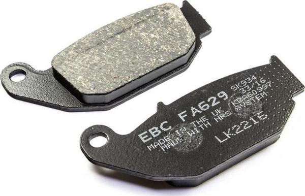 EBC FA629 Brakes® Organic FA Series Pads (2 pcs) - Image 1
