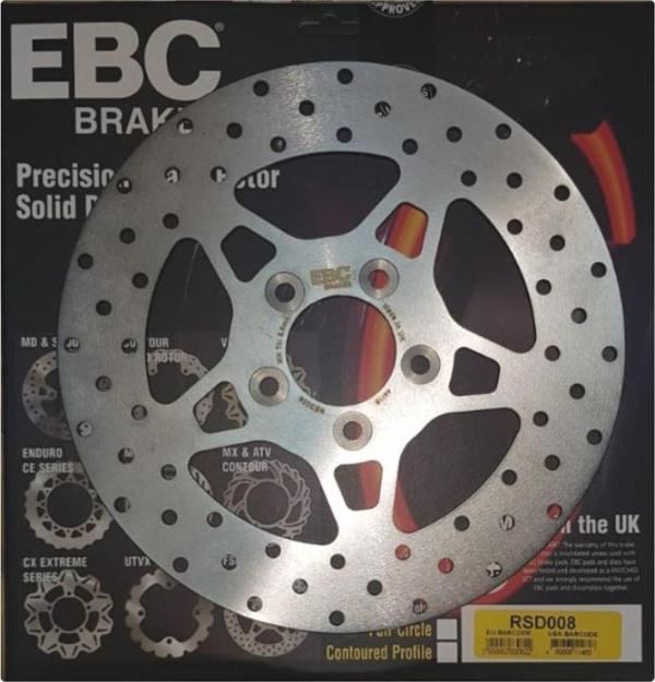 EBC RSD008 HARLEY DAVIDSON ÇELİK ARKA FREN DİSKİ - Image 1