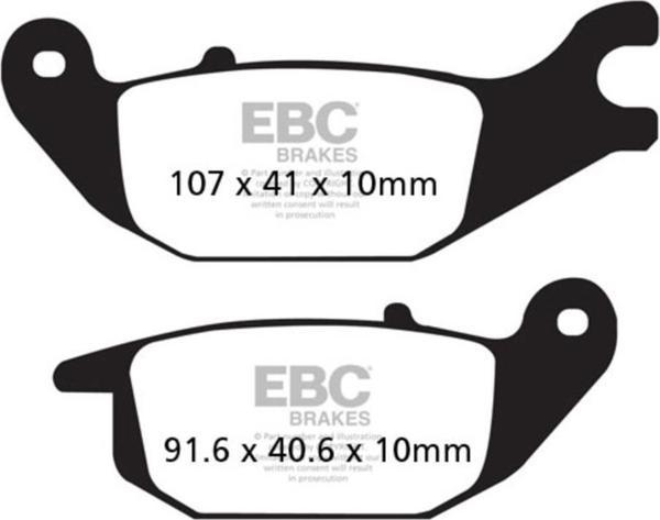 EBC SFA343 SCOOTER FREN BALATASI - Image 1