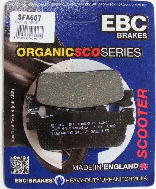 EBC SFA607 KYMCO PEOPLE-XTOWN125 PEOPLE S200 ARKA FREN BALATASI - Image 1