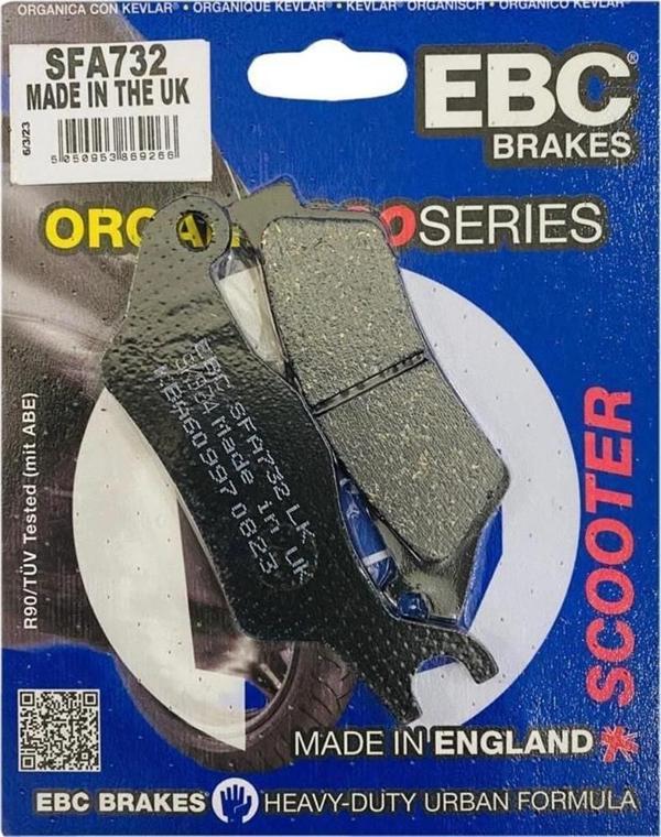 EBC SFA732 Brakes® SFA Series Scooter Organic Pads - Image 1