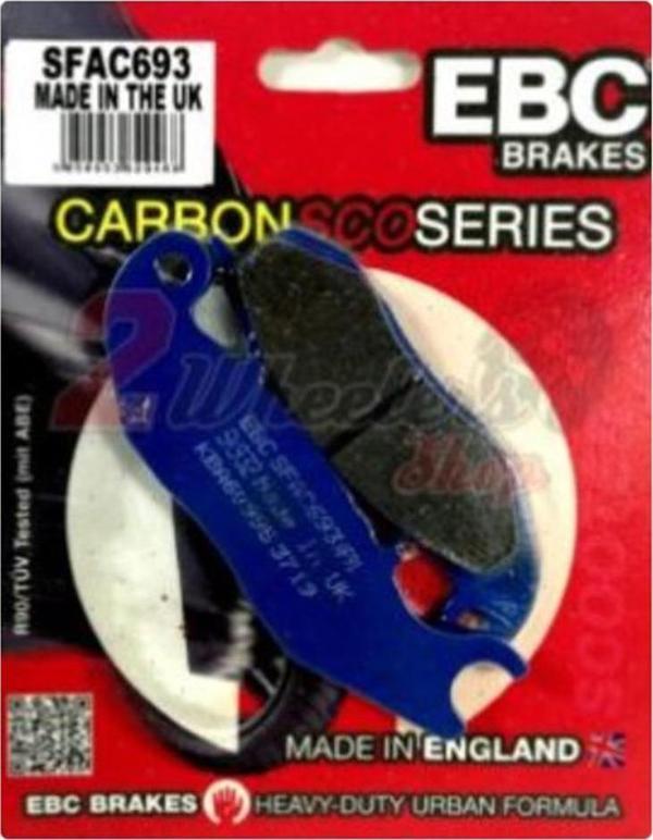 EBC SFAC693 HONDA PCX 125 S (WW 125 AK) 18-21 CARBON ÖN FREN BALATASI - Image 1