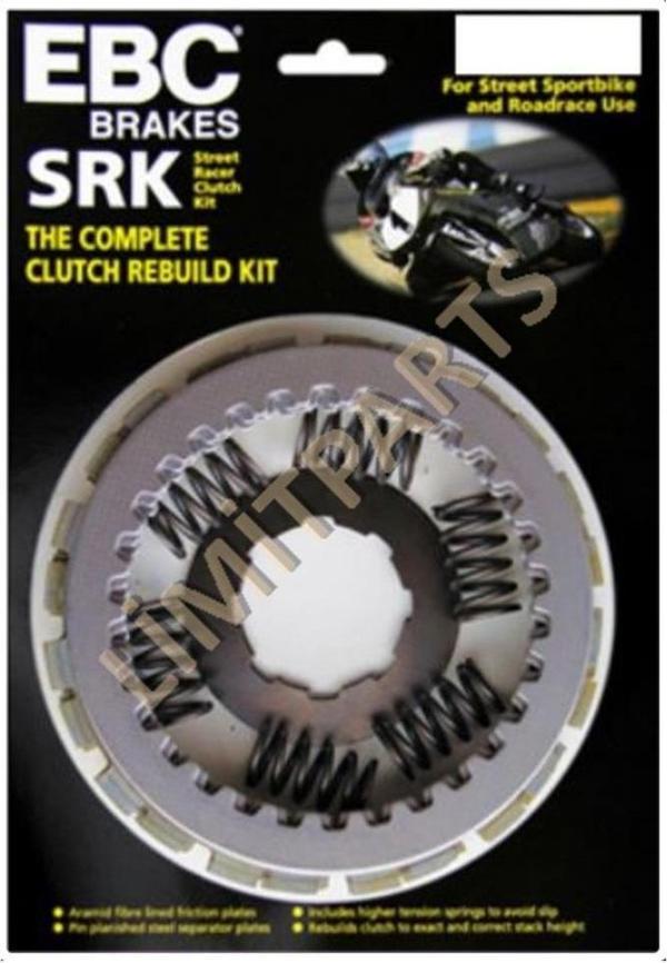 EBC SRK057 HONDA CBR600 01-02/11-12, CB900 02-07 KOMPLE KEVLAR DEBRİYAJ SETİ - Image 1