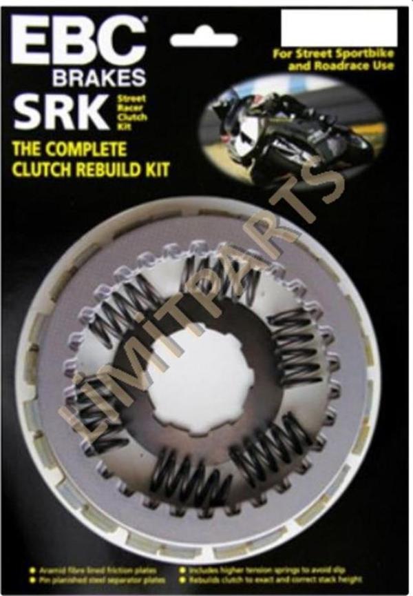 EBC SRK087 YAMAHA YZF-R6 06-18 KOMPLE FİBER DEBRİYAJ SETİ (9 Plaka) - Image 1