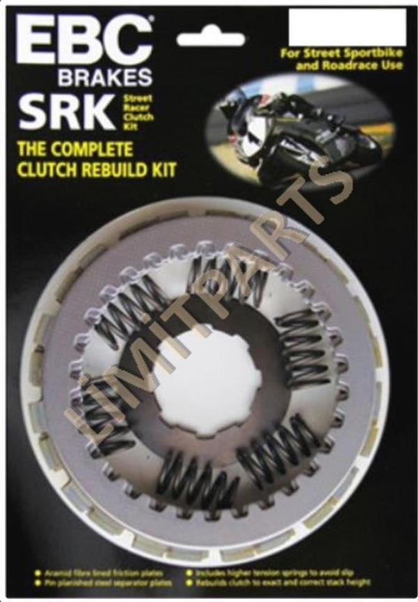 EBC SRK125 YAMAHA MT-07 / XSR700 KOMPLE FİBER DEBRİYAJ SETİ - Image 1