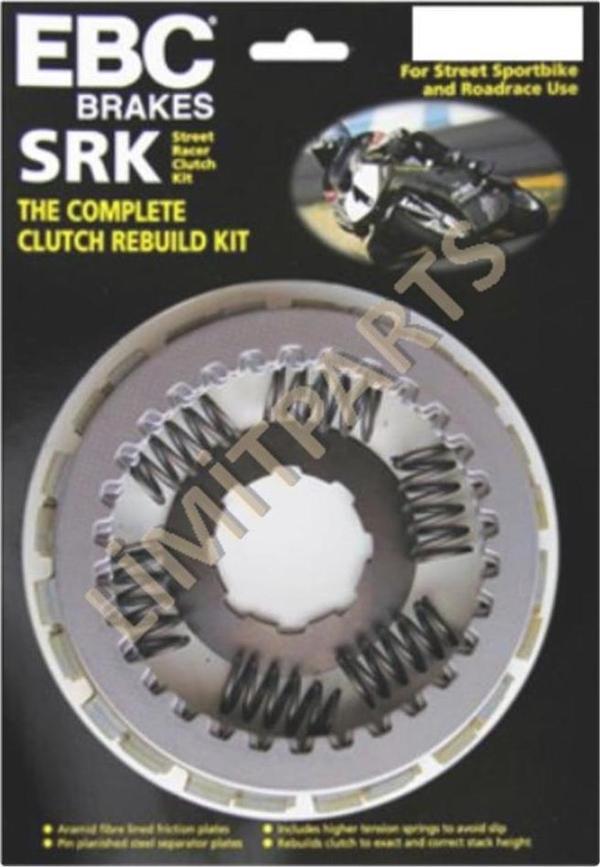 EBC SRK126 YAMAHA FAZER8 , FZ8 11-15 KOMPLE FİBER DEBRİYAJ SETİ - Image 1