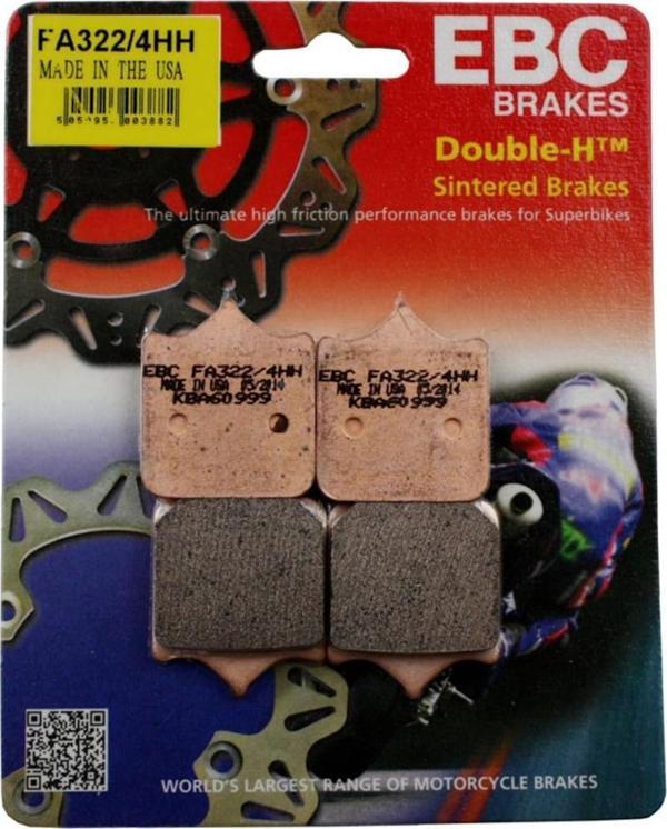 EBC FA322/4HH KTM 690/990 SDUKE R , DUCATI 748,998,999 ,APRILIA RSV1000 ÖN FREN BALAT - Image 1