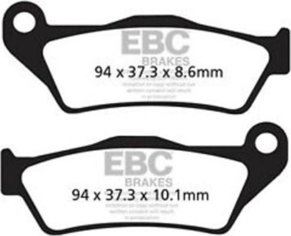 EBC FA363V YARI SİNTER FREN BALATASI - Image 1