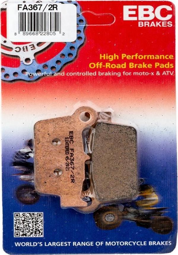 EBC FA367/2R BETA ENDURO RR 250,350,390,450 , KTM 85SX SINTER ARKA FREN BALATASI - Image 1