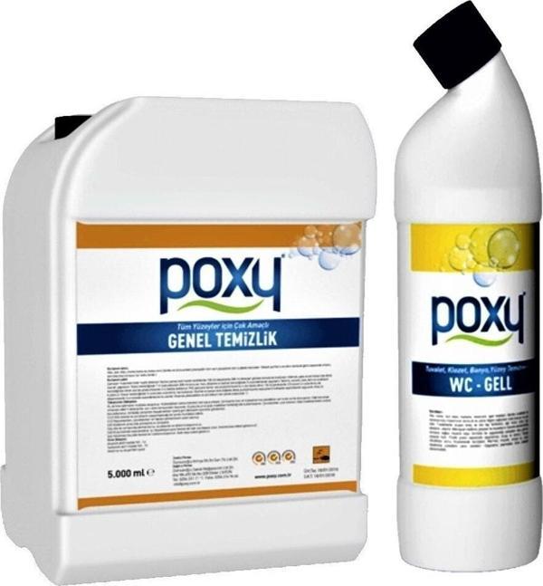 Çok Amaçlı Genel Temizlik Leke Çözücü 5 lt & Wc Jell 1 lt - Image 1