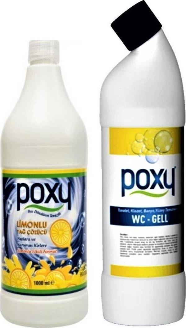 Limonlu Yağ Çözücü 1 lt & Wc Jell 1 lt - Image 1