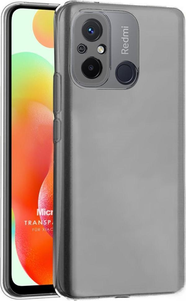 Microsonic Xiaomi Redmi 12C Kılıf Transparent Soft Şeffaf - Image 1