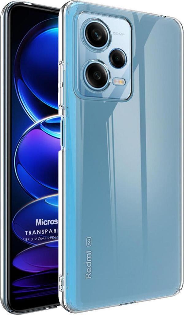 Microsonic Xiaomi Redmi Note 12 Pro Kılıf Transparent Soft Şeffaf - Image 1