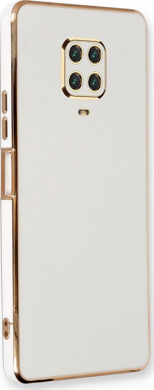 Microsonic Xiaomi Redmi Note 9 Pro Max Kılıf Olive Plated Beyaz - Image 1