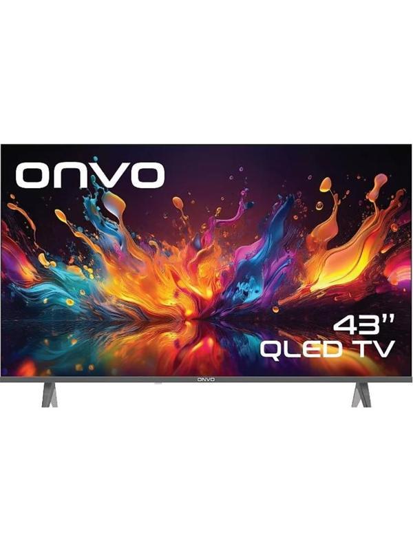 Onvo 43OVF5000A 43" 109 Ekran Uydu Alıcılı Full HD Google Smart QLED TV - Image 1