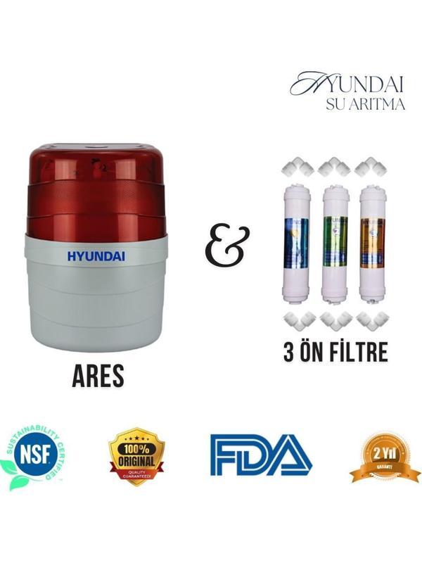Hyundai Kaynak Su Arıtma Ares Su Arıtma Cihazı Pompasız (Motorsuz) - Image 1
