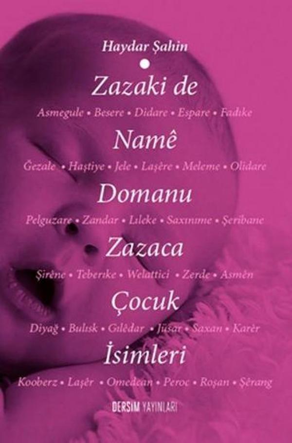 Zazaca Çocuk İsimleri - Dersim Yayınları - Image 1