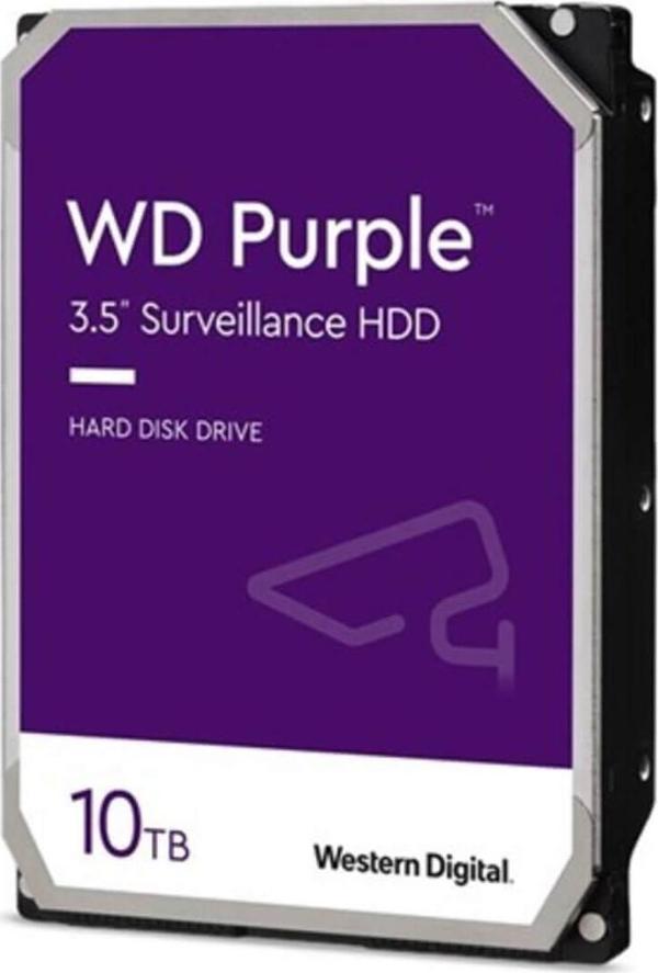 WD Western Digital WD101PURP 10 TB Wd 3.5 Purple Sata3 7200rpm 256mb 7/24 Güvenlik Harddiski - Image 1