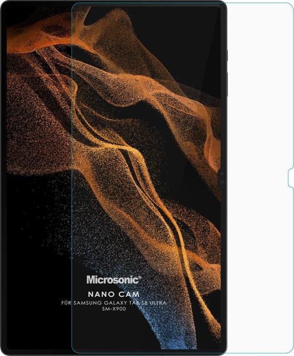 Microsonic Samsung Galaxy Tab S9 Ultra X910 Nano Glass Cam Ekran Koruyucu - Image 1
