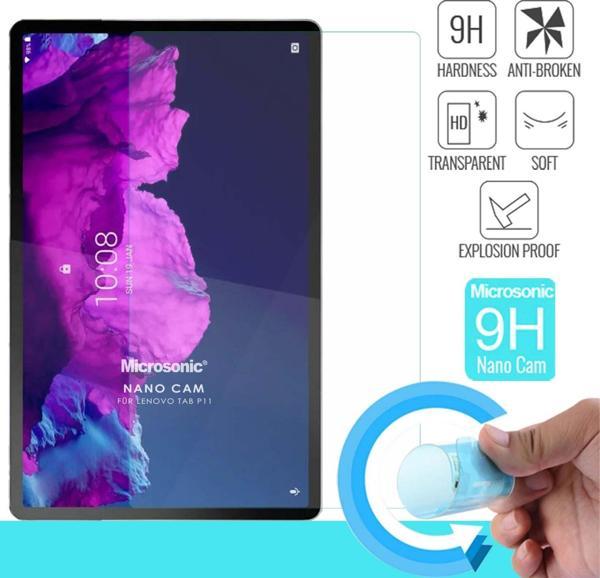 Microsonic Lenovo Tab P11 Plus TB-J616F Nano Glass Cam Ekran Koruyucu - Image 1