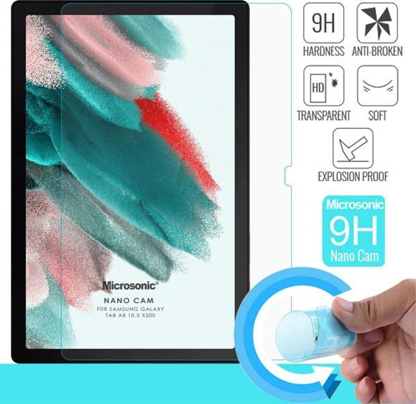 Microsonic Samsung Galaxy Tab A8 X200 Nano Glass Cam Ekran Koruyucu - Image 1