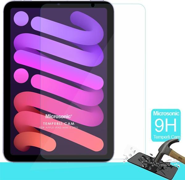 Microsonic Apple iPad Mini 6 2021 (A2567-A2568-A2569) Temperli Cam Ekran Koruyucu - Image 1