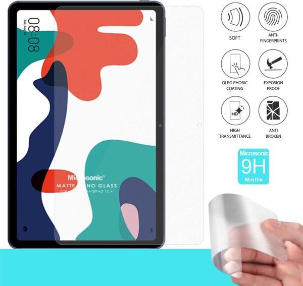 Microsonic Huawei MatePad 10.4`` Matte Nano Glass Cam Ekran Koruyucu - Image 1
