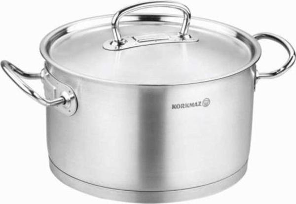 Korkmaz Proline Tencere 24x14 satin - A1162  - Image 1