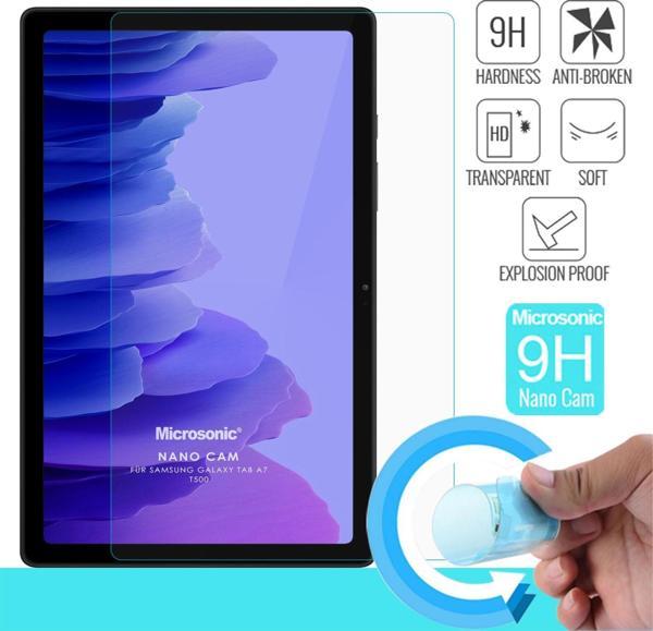 Microsonic Samsung Galaxy Tab A7 T500 Nano Glass Cam Ekran Koruyucu - Image 1
