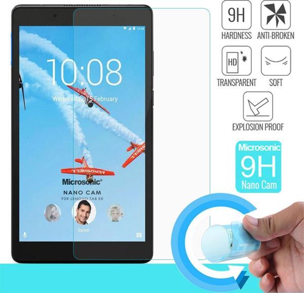 Microsonic Lenovo Tab E8 TB-8304F 8" (ZA3W0015TR) Nano Glass Cam Ekran Koruyucu - Image 1