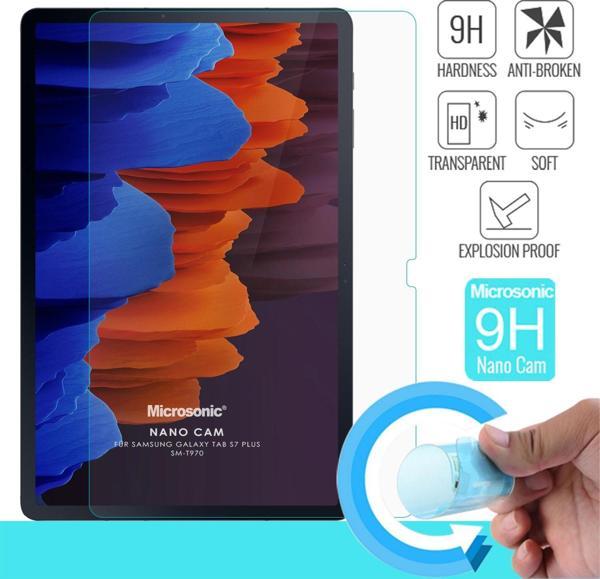 Microsonic Samsung Galaxy Tab S7 Plus T970 Nano Glass Screen Protector - Image 1